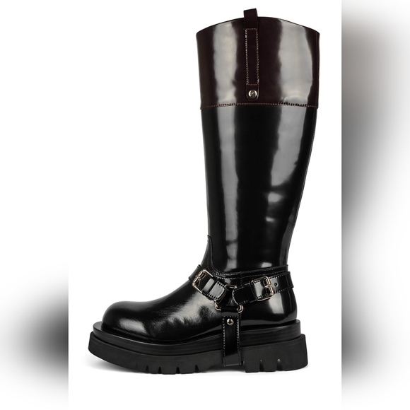 Jeffrey Campbell Friesian Riding Boots - Picture 2 of 4
